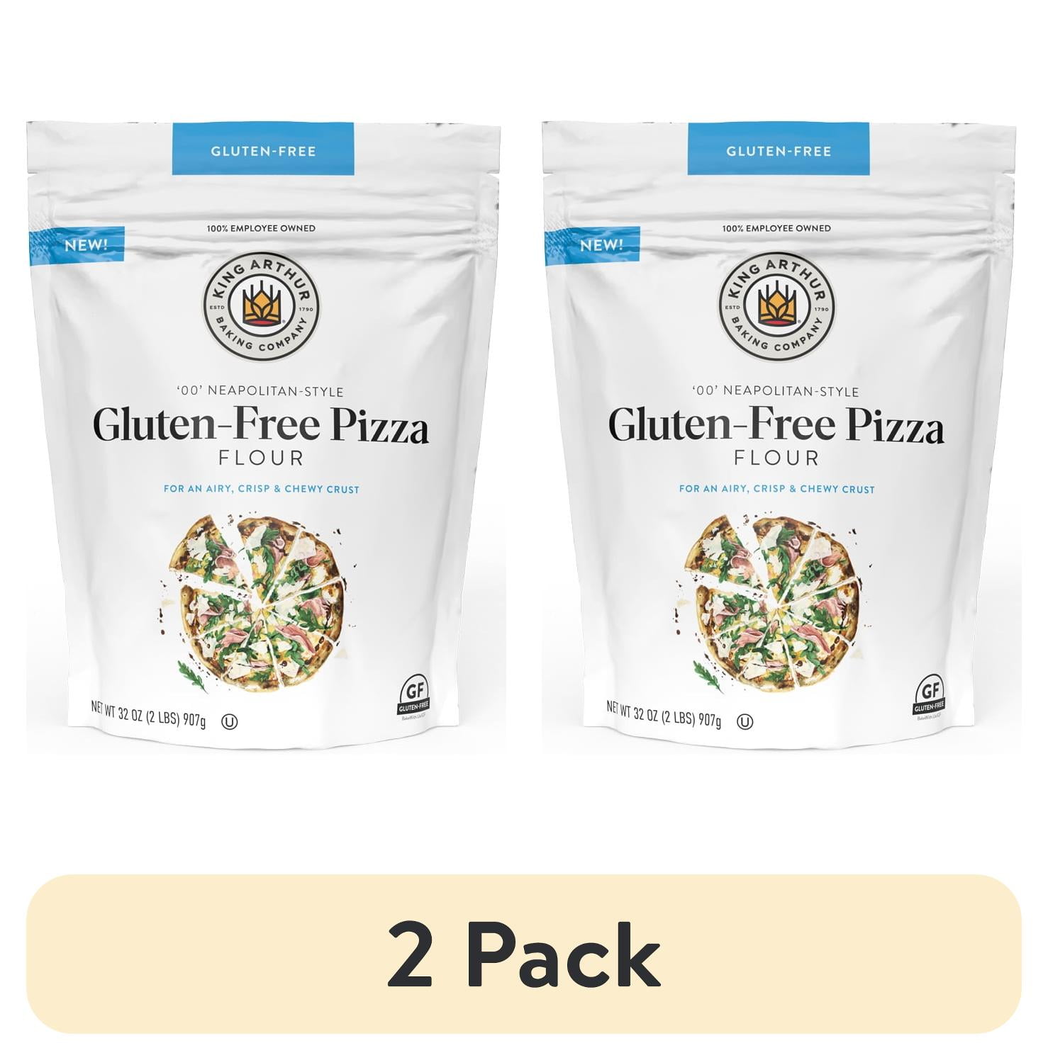 2 pack) King Arthur Baking Company Gluten-Free 00 Neapolitan Style