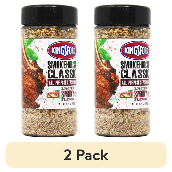 (2 pack) Kingsford Badia Smokehouse Classic All-Purpose Seasoning, 5.75 KMC2oz (Pack of 1)