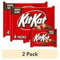 thumbnail image 1 of (2 pack) Kit Kat Milk Chocolate Wafer King Size Candy, Bars 3 oz, 4 Count, 1 of 7