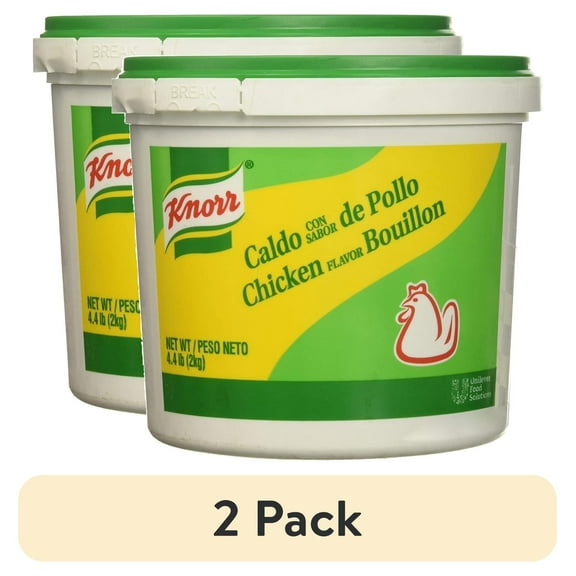 Knorr Professional Caldo de Pollo, Shelf Stable Chicken Flavor Granulated Bouillon, 4.4 pounds