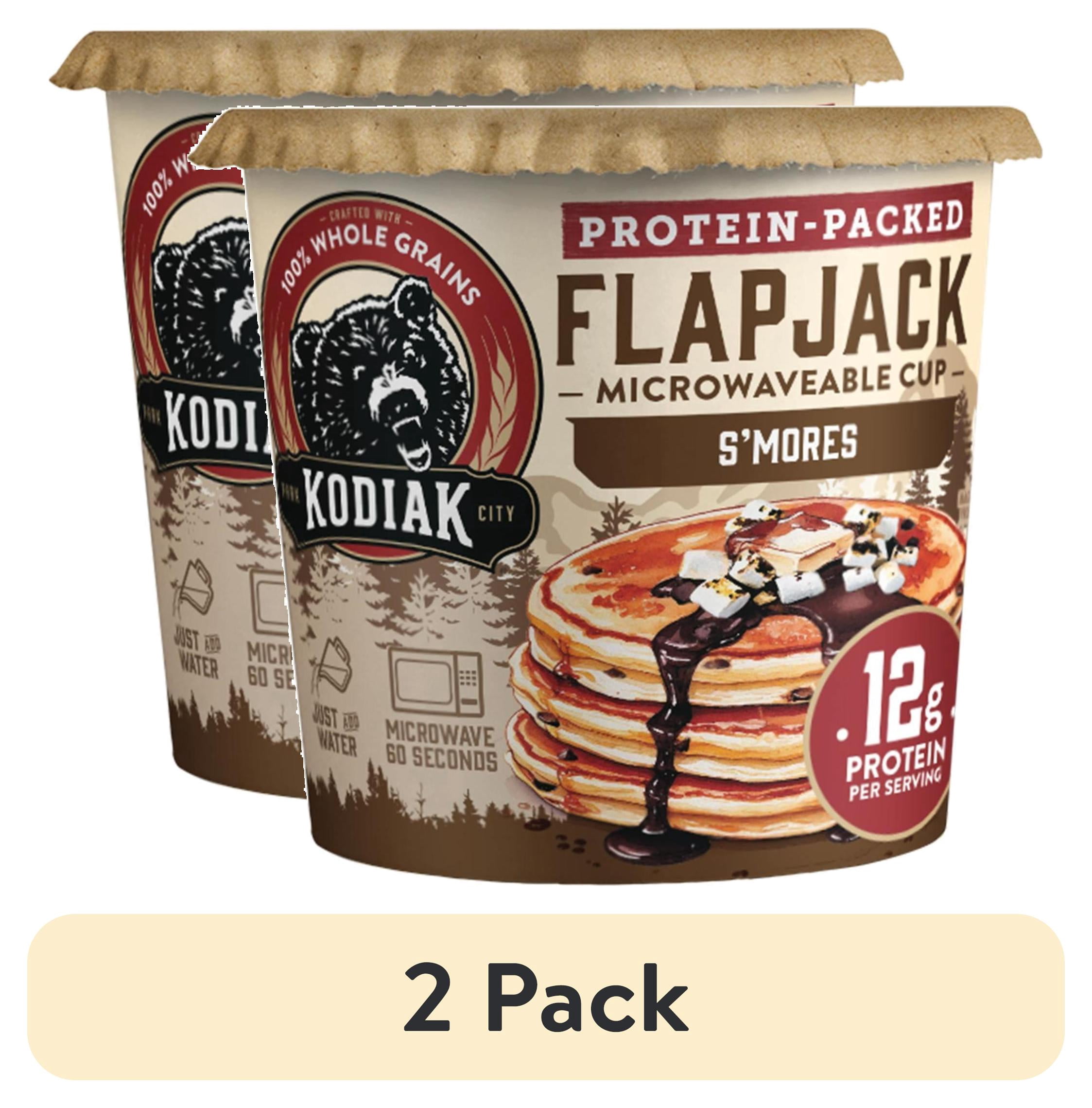 (2 pack) Kodiak Protein-Packed S'mores Pancake Cup, 2.36 oz