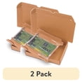 thumbnail image 1 of (2 pack) Korrvu Retention Packaging 7 1/2"x 5 1/2"x 2" Kraft 1/Bundle KOR106, 1 of 3