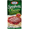 thumbnail image 1 of (2 pack) Kraft Spaghetti Classics Tangy Italian Spaghetti, Spices, & Parmesan Cheese Meal Mix, 8 oz Box, 1 of 9
