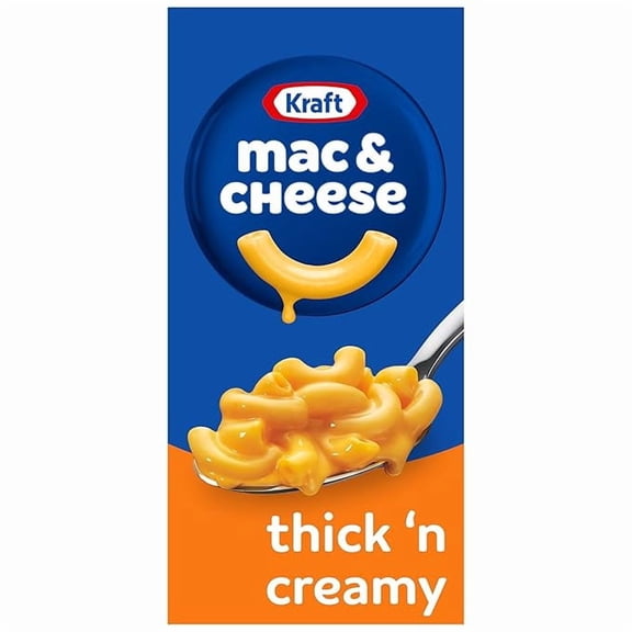 (2 pack) Kraft Thick 'n Creamy Mac & Cheese Macaroni and Cheese Dinner, 7.25 oz Box