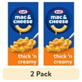 thumbnail image 1 of (2 pack) Kraft Mac and Cheese, 1 Box, for Easy Dinner or Dinner Sides, Thick 'n Creamy, No Artificial Flavors, Preservatives or Dyes, 7.25 oz, 1 of 19