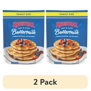 (2 pack) Krusteaz Complete Buttermilk Pancake and Waffle Mix, Light & Fluffy, Just Add Water,10 lb Bag