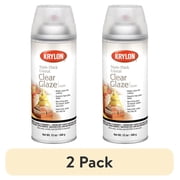 2 pack Krylon I00500A07 Triple-Thick Crystal Clear High Gloss Spray Paint, 12 oz, Multi-Surface