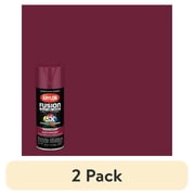 2 pack Krylon Fusion All-In-One, Gloss, Burgundy, 12 oz