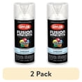 thumbnail image 1 of (2 pack) Krylon K02705007 Fusion All-In-One Clear, Gloss, Clear, 12 oz, Spray Paint, Multi-Surface, (1 Piece, 1 Pack), 1 of 13