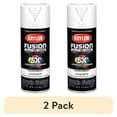 thumbnail image 1 of (2 pack) Krylon K02753007 Krylon Fusion All-In-One White Satin 12 oz Spray Paint, Multi-Surface, (1 Piece, 1 Pack), 1 of 14