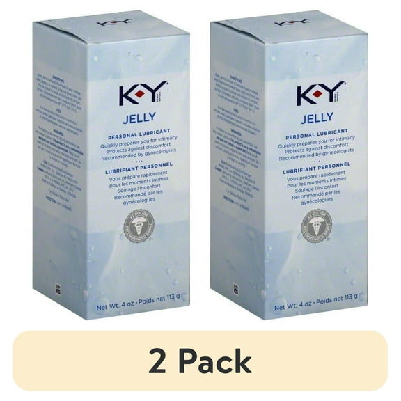 (2 pack) Ky Personal Water Based Lubricant Jelly 4 Oz