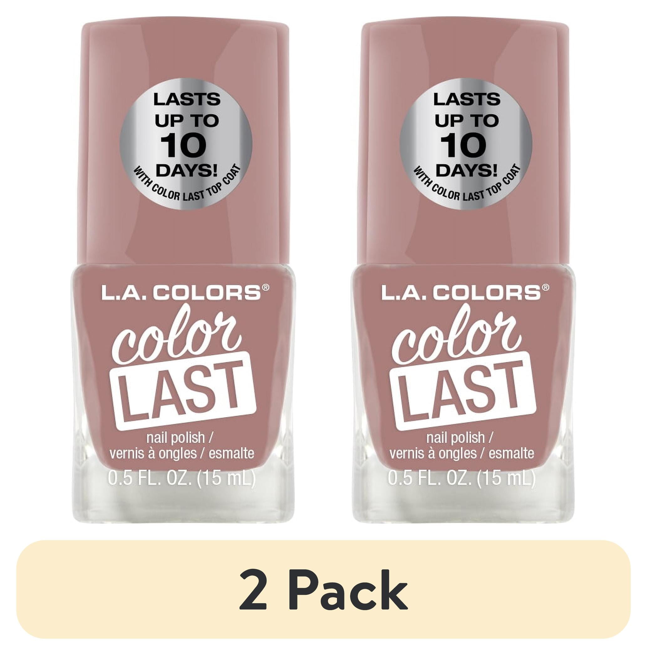 ★ラジエートレッドブロンズルチル 16ミリ珠 ビーズD(SA~SA+ 珍品！) 2 pack) L.A. COLORS Color Last Nail Polish, Nude, 0.5 fl oz