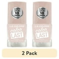 thumbnail image 1 of (2 pack) L.A. COLORS ColorLast Nail Polish, Vanilla Sugar, 0.50 fl oz, 1 of 6