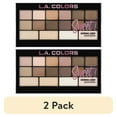 thumbnail image 1 of (2 pack) L.A. COLORS Sweet 16 Eyeshadow Palette, Charming, 0.71 oz, 1 of 7