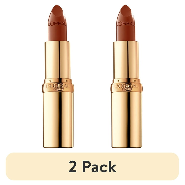 リップス 2 pack) L'Oreal Paris Colour Riche Original Satin Lipstick for