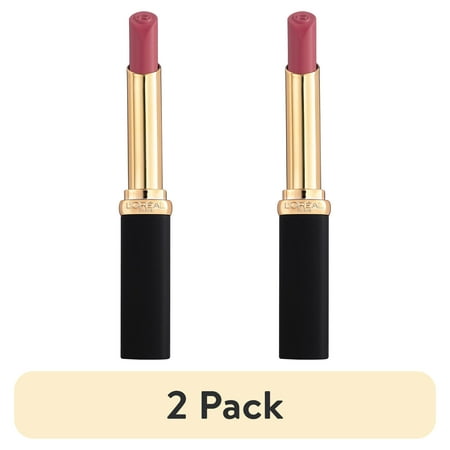(2 pack) L'Oreal Paris Colour Riche Intense Volume Matte Lipstick Stick, Mauve, 0.06 oz