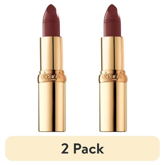(2 pack) L'Oreal Paris Colour Riche Intense Volume Matte Lipstick, Worth It Medium, 0.06 oz
