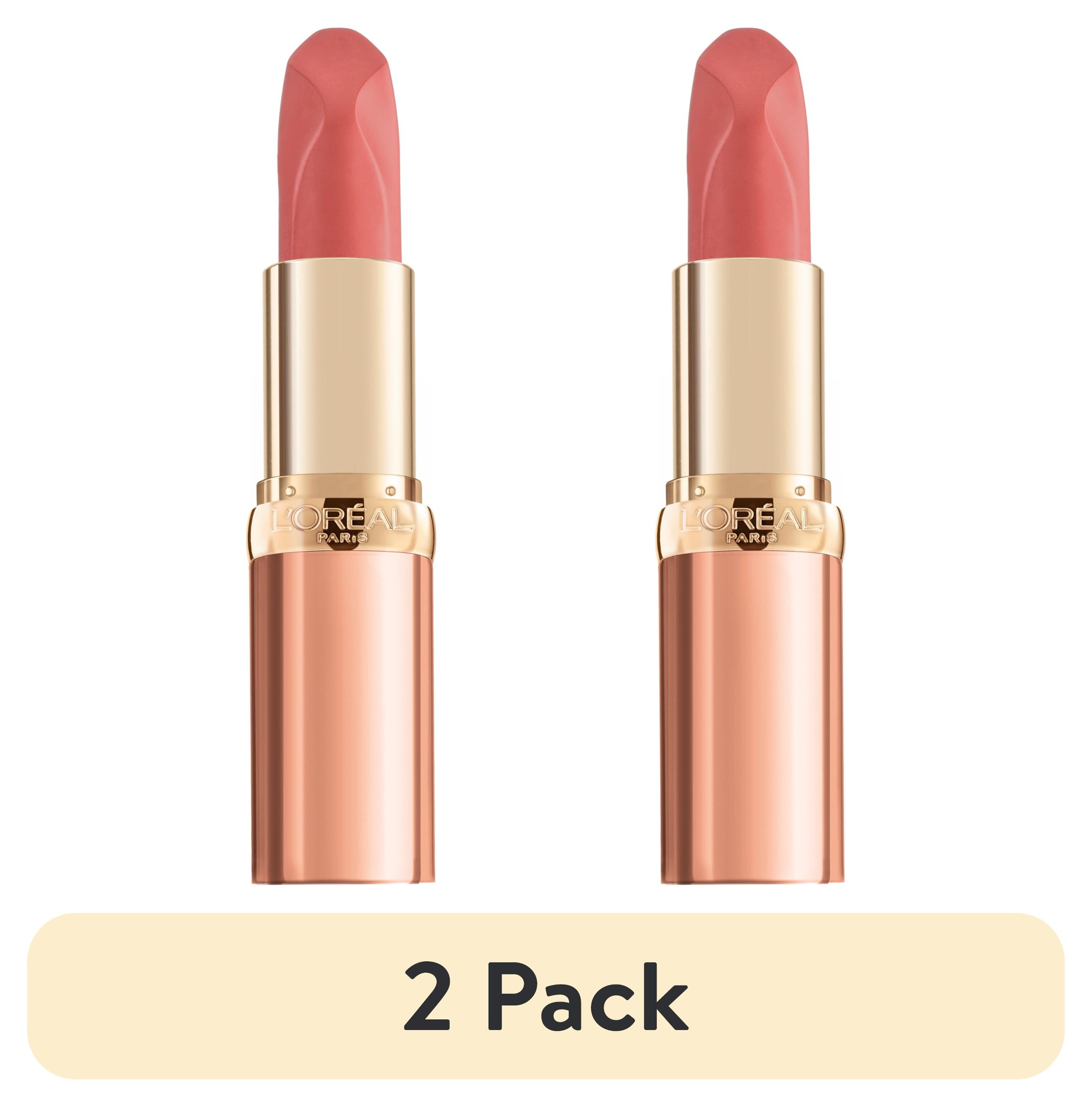 (2 pack) L'Oreal Paris Colour Riche Les Nus Intense Lipstick, 181 Nu Intense