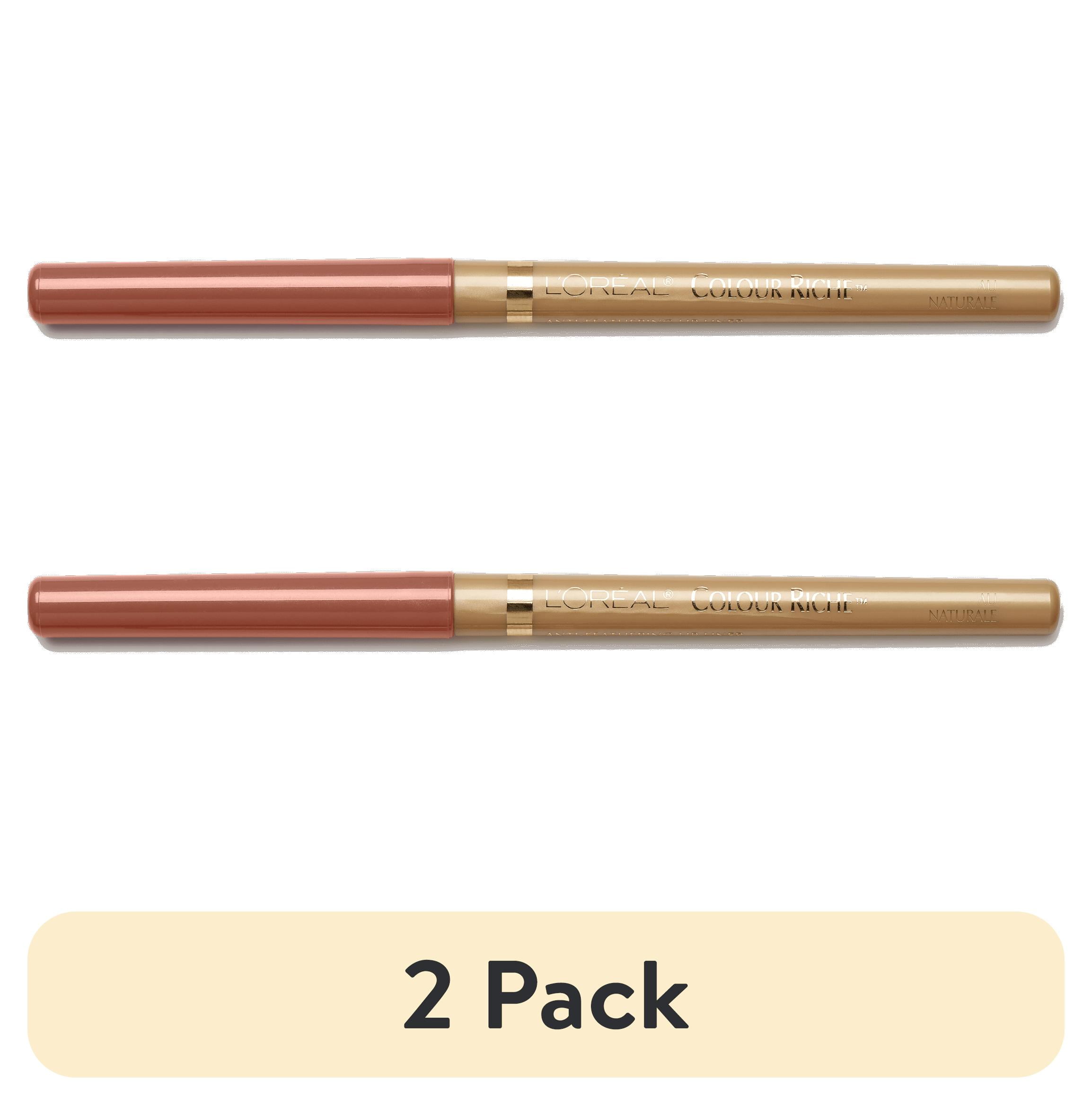 (2 pack) L'Oreal Paris Colour Riche Lip Liner, Au Naturale 780