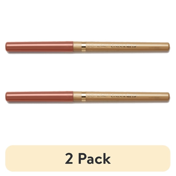 (2 pack) L'Oreal Paris Colour Riche Lip Liner, Au Naturale 780