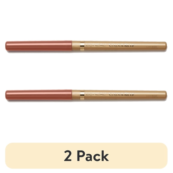 (2 pack) L'Oreal Paris Colour Riche Lip Liner, Au Naturale 780