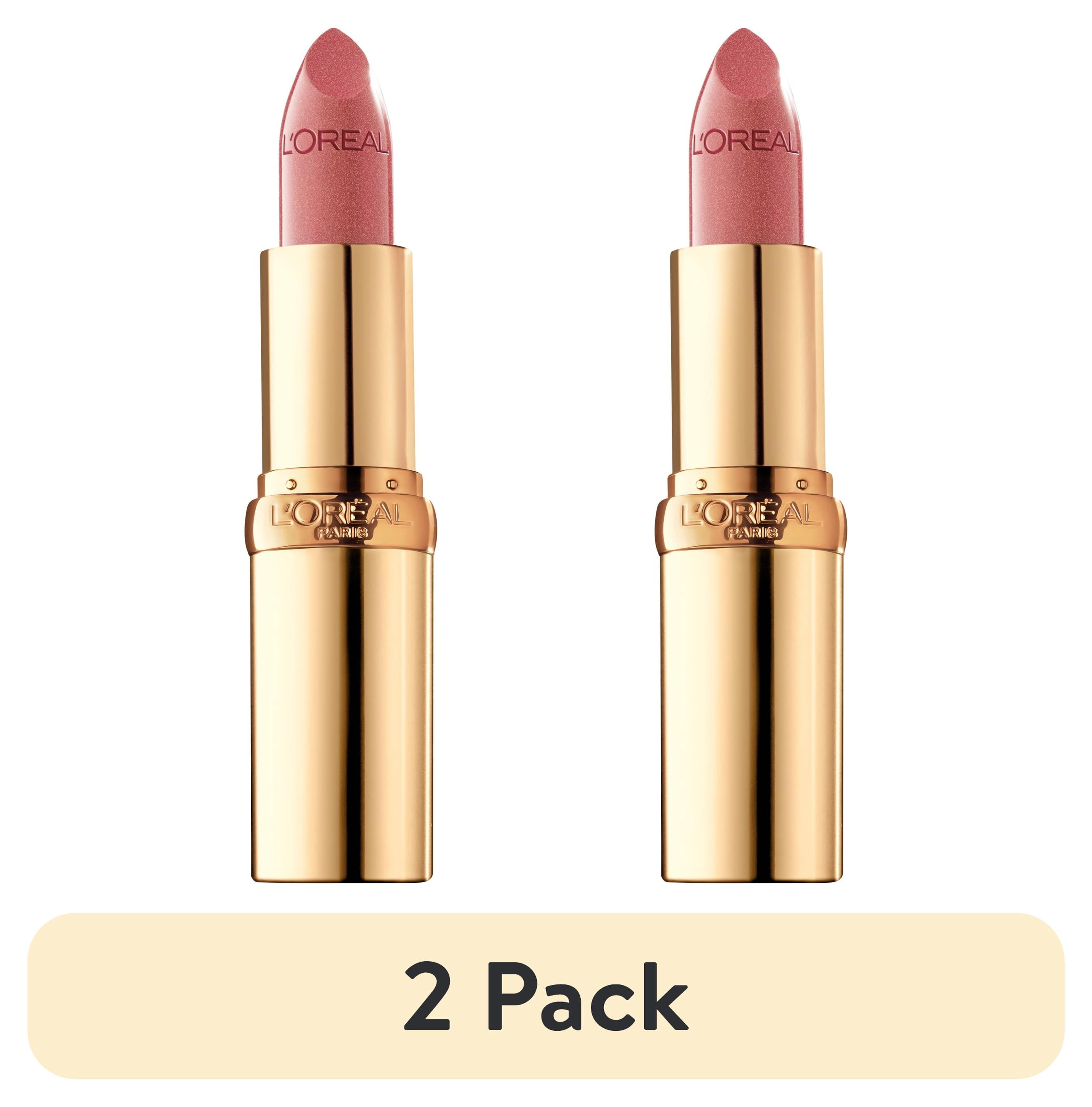 (2 pack) L'Oreal Paris Colour Riche Original Satin Lipstick for Moisturized Lips, 140 Mauved