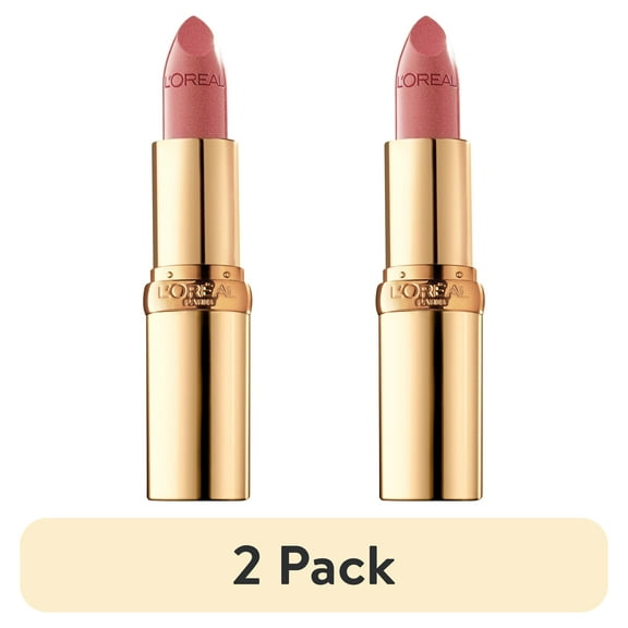 (2 pack) L'Oreal Paris Colour Riche Original Satin Lipstick for Moisturized Lips, 140 Mauved