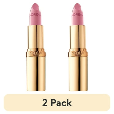 (2 pack) L'Oreal Paris Colour Riche Original Satin Lipstick for Moisturized Lips, 165 Tickled Pink