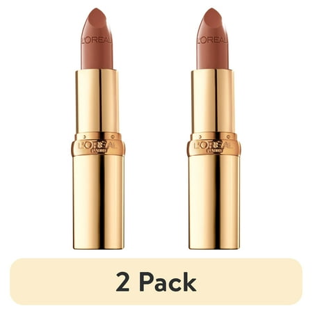 (2 pack) L'Oreal Paris Colour Riche Original Satin Lipstick for Moisturized Lips, 236 Organza