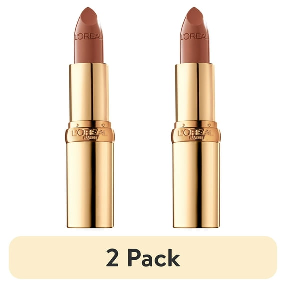 (2 pack) L'Oreal Paris Colour Riche Original Satin Lipstick for Moisturized Lips, 236 Organza