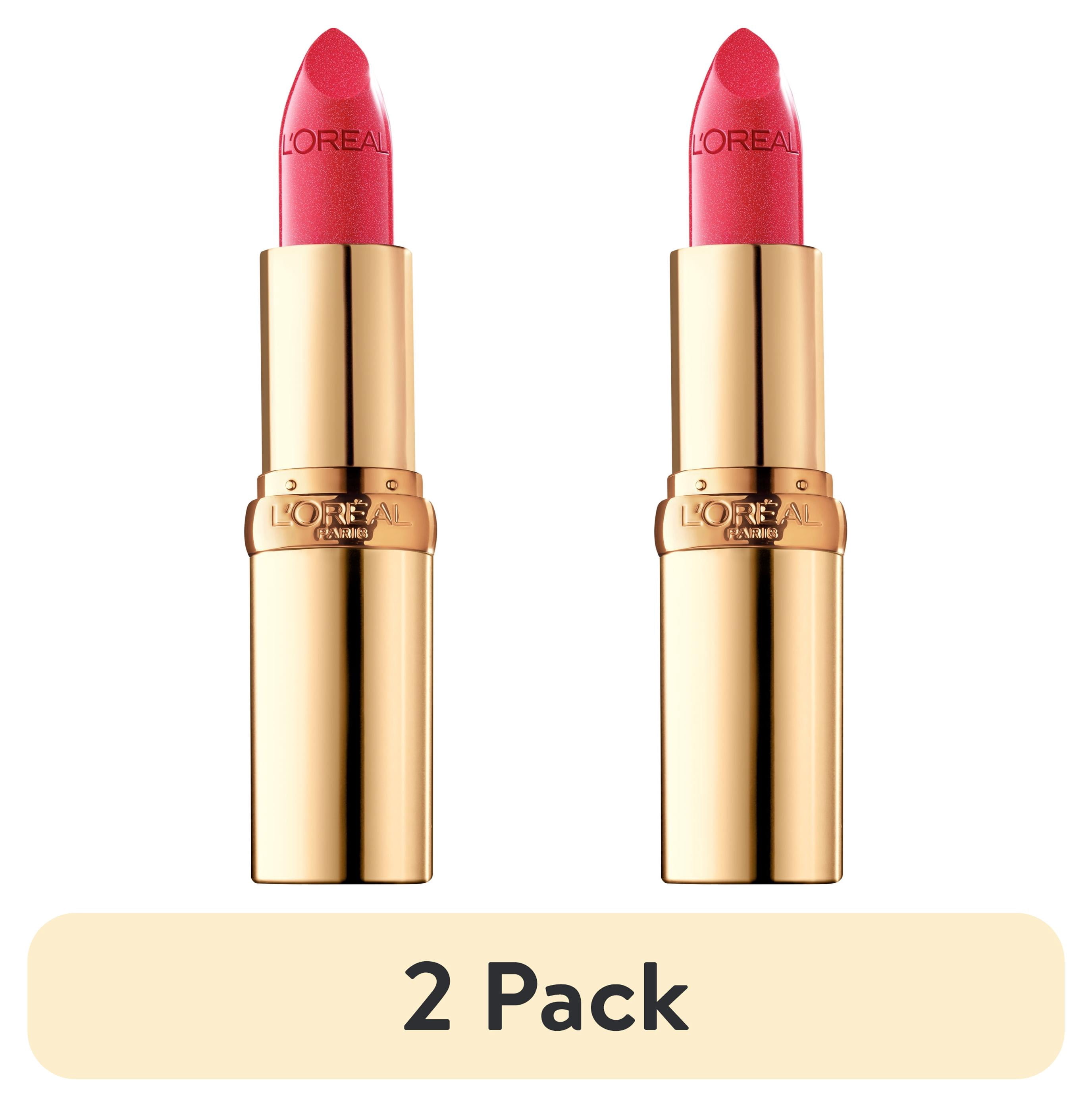 (2 pack) L'Oreal Paris Colour Riche Original Satin Lipstick for Moisturized Lips, 262 Fresh As A Rose