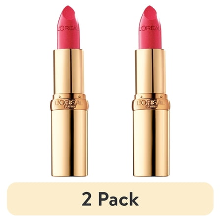 (2 pack) L'Oreal Paris Colour Riche Original Satin Lipstick for Moisturized Lips, 262 Fresh As A Rose