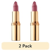 2 pack LOreal Paris Colour Riche Original Satin Lipstick for Moisturized Lips, 560 Saucy Mauve