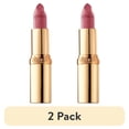 thumbnail image 1 of (2 pack) L'Oreal Paris Colour Riche Original Satin Lipstick for Moisturized Lips, 580 Peony Pink, 1 of 7