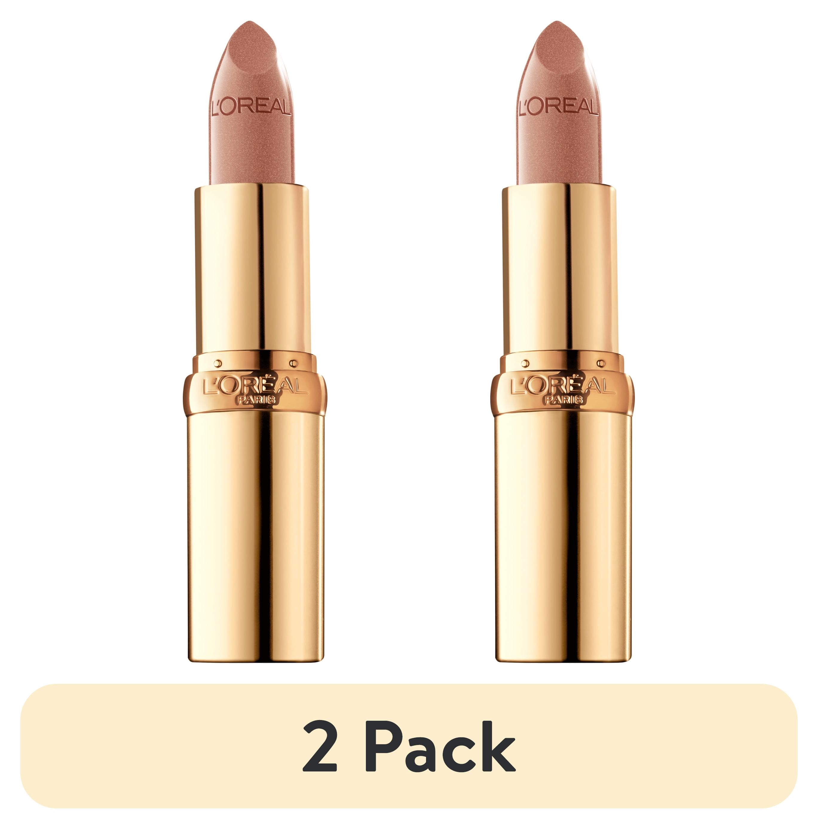 (2 pack) L'Oreal Paris Colour Riche Original Satin Lipstick for Moisturized Lips, 835 Bronze Coin