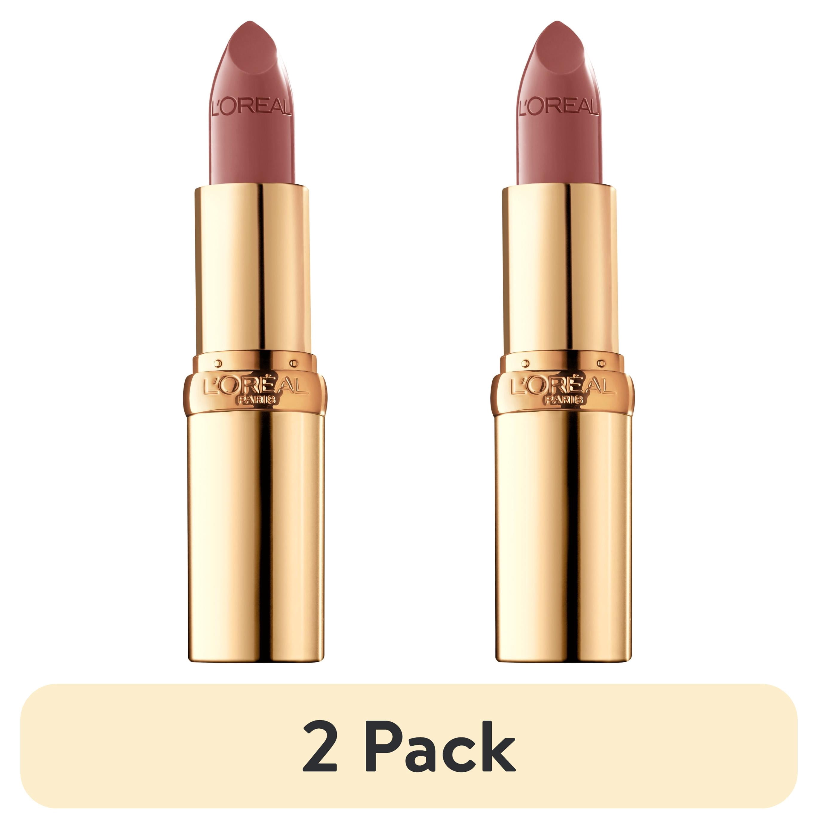 (2 pack) L'Oreal Paris Colour Riche Original Satin Lipstick for Moisturized Lips, 857 Sunwash