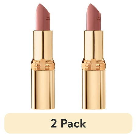 (2 pack) L'Oreal Paris Colour Riche Satin Lipstick with Vitamin E, 601 Worth It