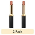 thumbnail interactive-video image 1 of (2 pack) L'Oreal Paris Colour Riche Smudgeproof Intense Volume Matte Lipstick, 105 Le Nude Resilient, 1 of 9