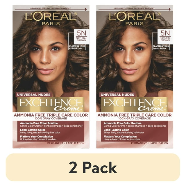 2 Pack L Oreal Paris Excellence Universal Nudes Permanent Hair Color 2-pack-l-oreal-paris-excellence-universal-nudes-permanent-hair-color