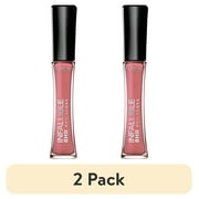 2 pack LOreal Paris Infallible 8 Hour Pro Hydrating Lip Gloss, Blush