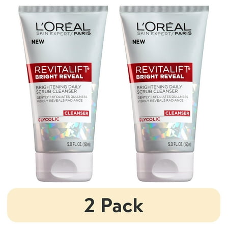 (2 pack) Bright Reveal Facial Cleanser w/ Glycolic Acid
