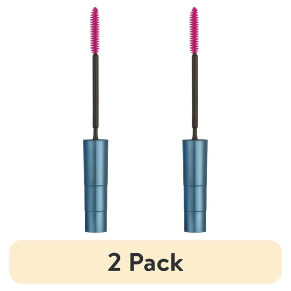 (2 pack) L'Oreal Paris Telescopic Waterproof Mascara, Black