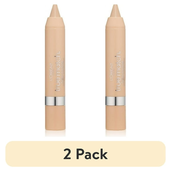 (2 pack) L'Oreal Paris True Match Liquid Concealer, Blendable, Fair/Light Neutral, 0.1 oz