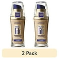 thumbnail image 1 of (2 pack) L'Oreal Paris Visible Lift Serum Foundation Makeup, 151 Natural Beige, 1 fl oz, 1 of 7