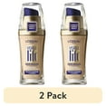 thumbnail interactive-video image 1 of (2 pack) L'Oreal Paris Visible Lift Serum Liquid Foundation, SPF 17, 1 fl oz, 1 of 4