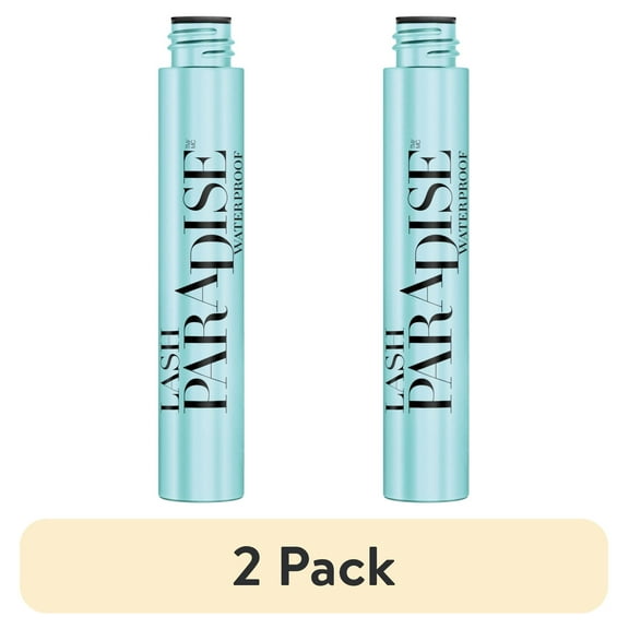 (2 pack) L'Oreal Paris Voluminous Lash Paradise Waterproof Mascara, Black