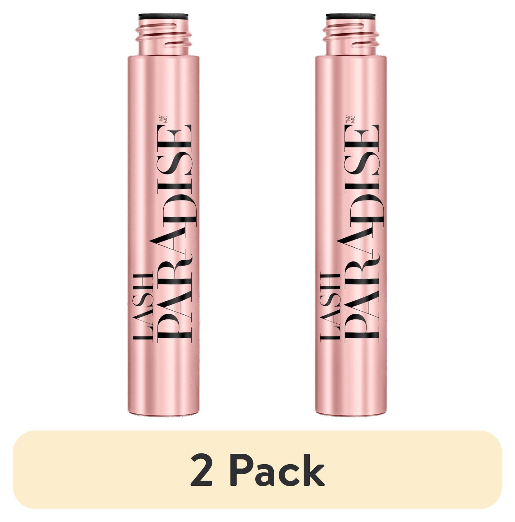 (2 pack) L'Oreal Paris Voluminous Makeup Lash Paradise Volume Mascara, Black