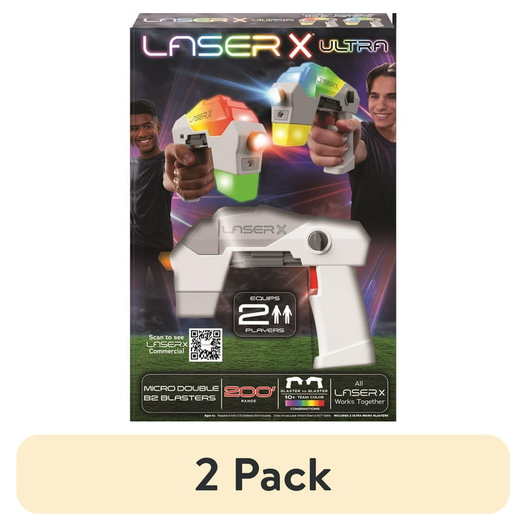 pack) Laser X Ultra Micro Laser Tag Set – Infrared Blasters for