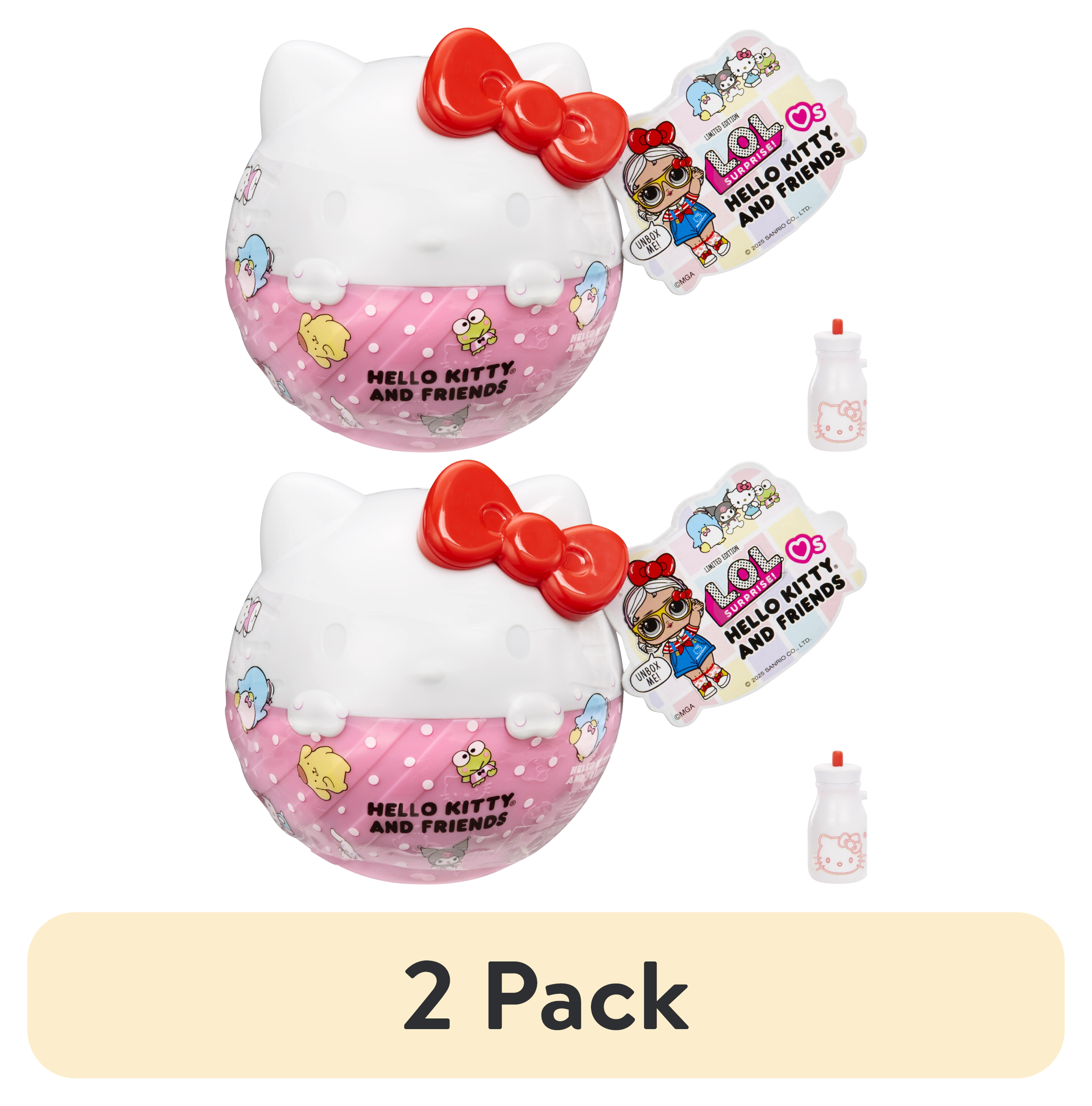 2 pack) LOL Surprise Loves Hello Kitty and Friends, 7 Surprises