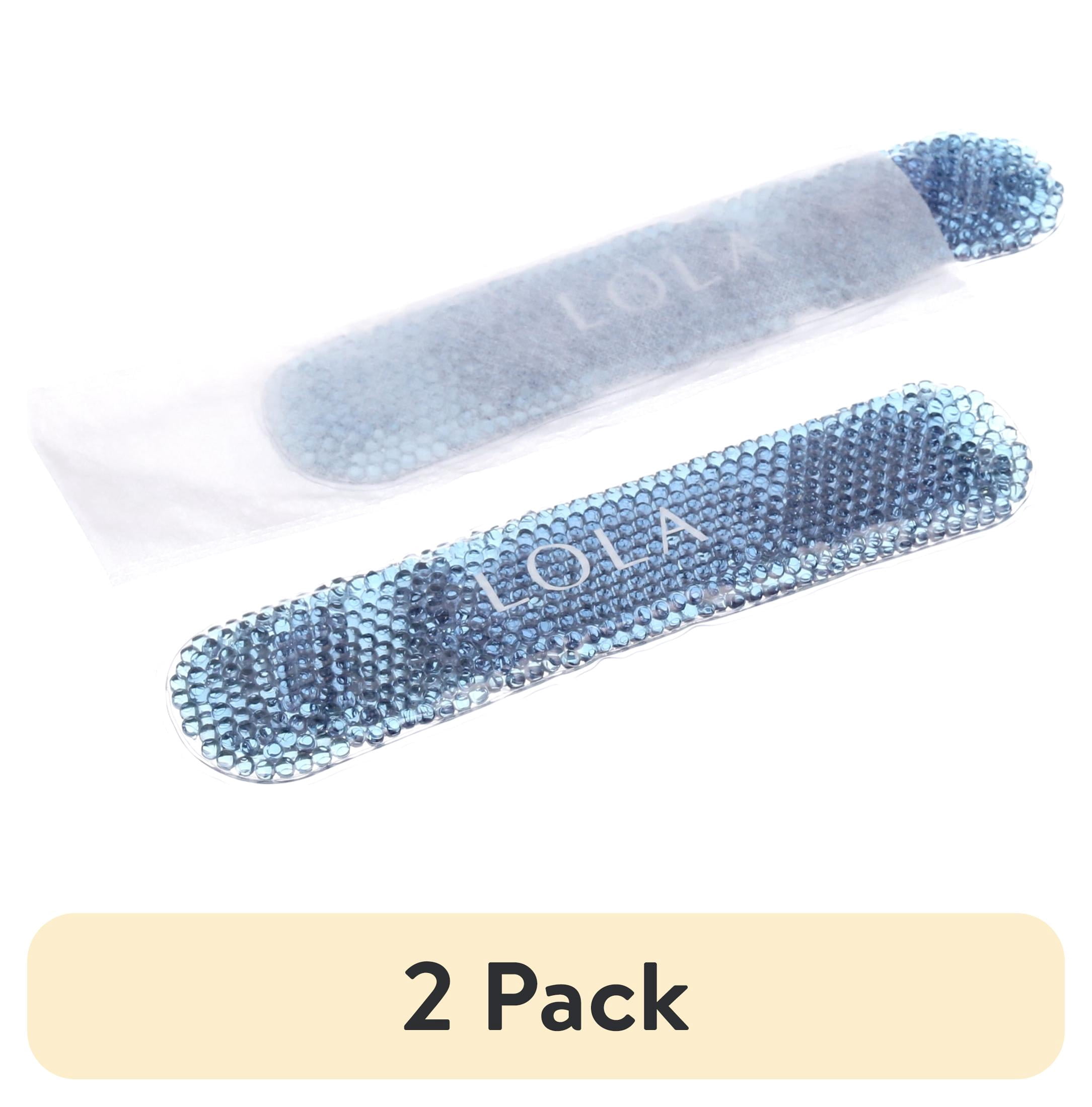 (2 pack) LOLA Hot & Cold Perineal Gel Pads - For Postpartum Relief - BPA Free - 2 Reusable Hot & Cold Gel Packs with 24 Disposable Sleeves
